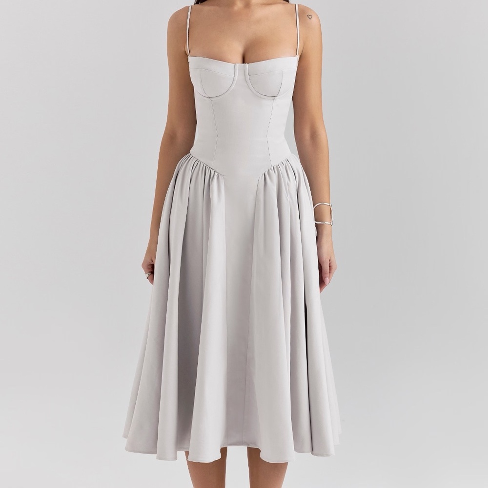 HouseofCB Samaria Dove Dress